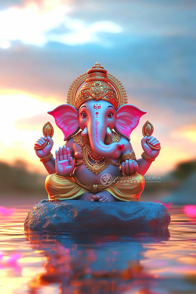 वक्रतुण्ड महाकाय, सूर्यकोटि समप्रभ। 
निर्विघ्नं कुरु मे देव, सर्वकार्येषु सर्वदा।।
जय श्री गणेशाय नमः