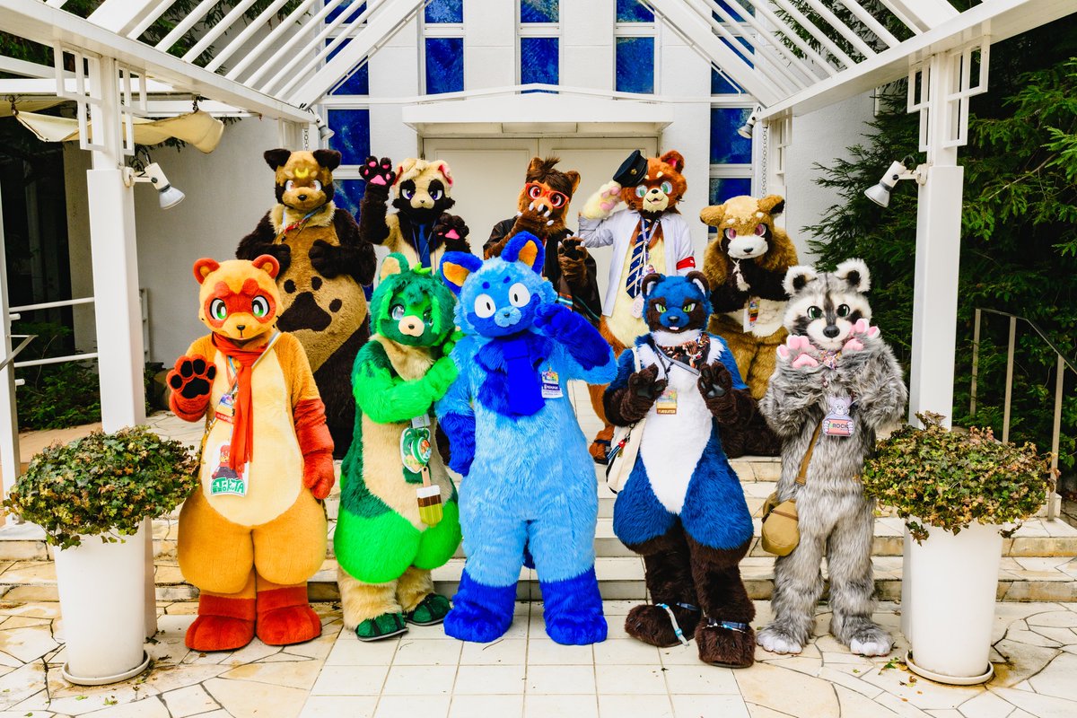 KemoTanuki's tweet photo. JMoF2025  たぬき・きつね合わせ開催しました！

ご参加頂いた多数のたぬき&amp;きつねキャラの皆様、写真撮影やお手伝い頂いた多くの皆様…今回も本当にありがとうございました！！

次回も開催出来るよう頑張ります！！！
その際もぜひぜひよろしくお願いいたしますฅ₍ᐢ⓿ᴥ⓿ᐢ₎ฅฅ^•ﻌ•^ฅ
#JMoF2025 https://t.co/g9Ke9s6lDD