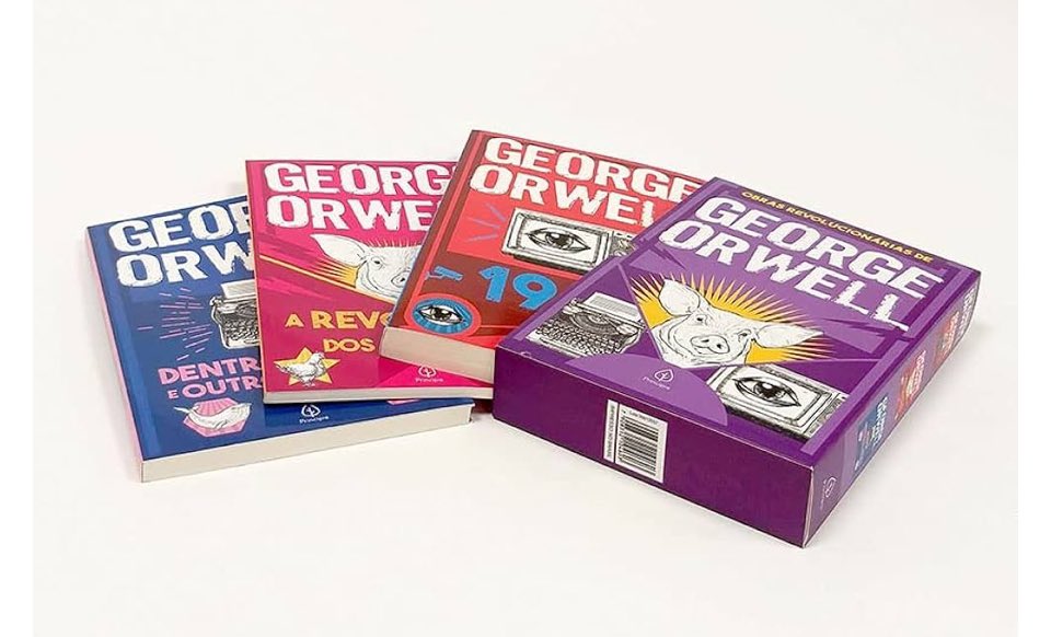 claudialcintra's tweet photo. 😍Box com 3 Livros: As Obras Revolucionárias de George Orwell

De R$ 74,90 por R$ 51,60

https://t.co/ozTZQ2wDaD

#BBB25 https://t.co/yn6a64P941