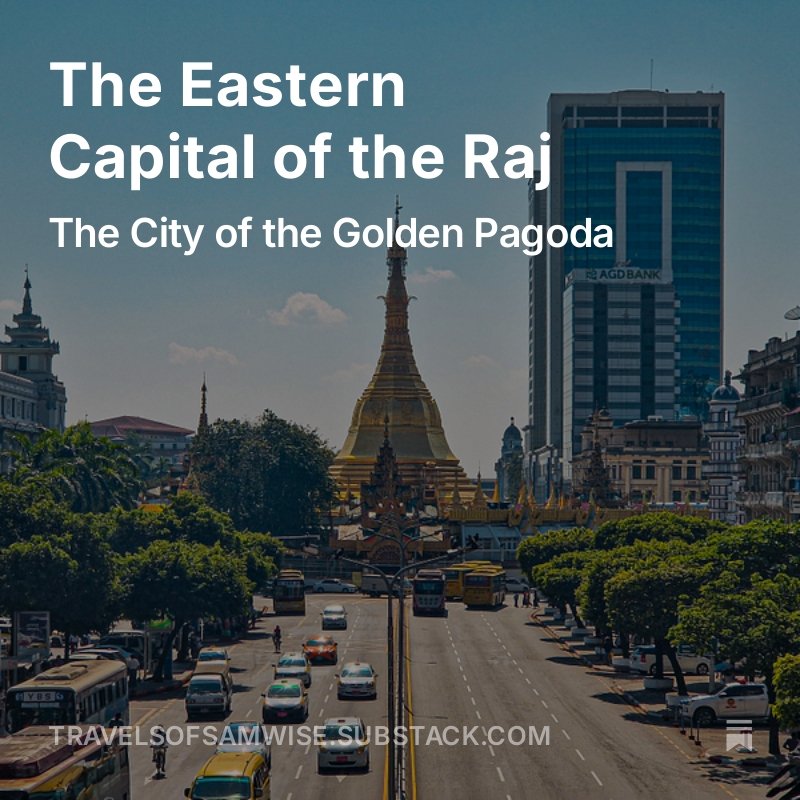 All this would lead to a severe backlash against the Indian population in the city and in 1937 the British finally decided to separate Burma from India.

✨️Full story available on my substack✨️

travelsofsamwise.substack.com/p/city-of-the-…