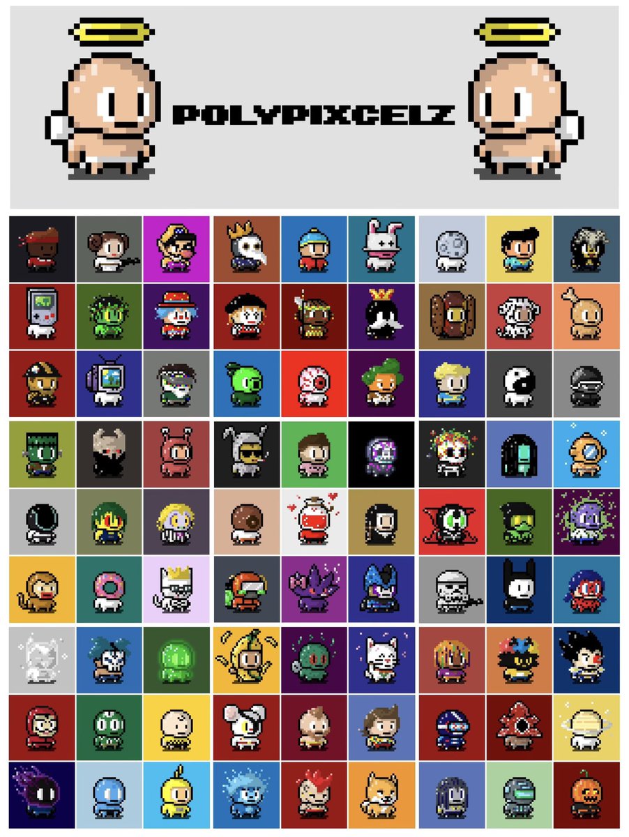 PolyPixcelz's tweet photo. ✨◾️✨◾️✨◾️✨
#PolyPixcelz https://t.co/yUjeI0mcMw
