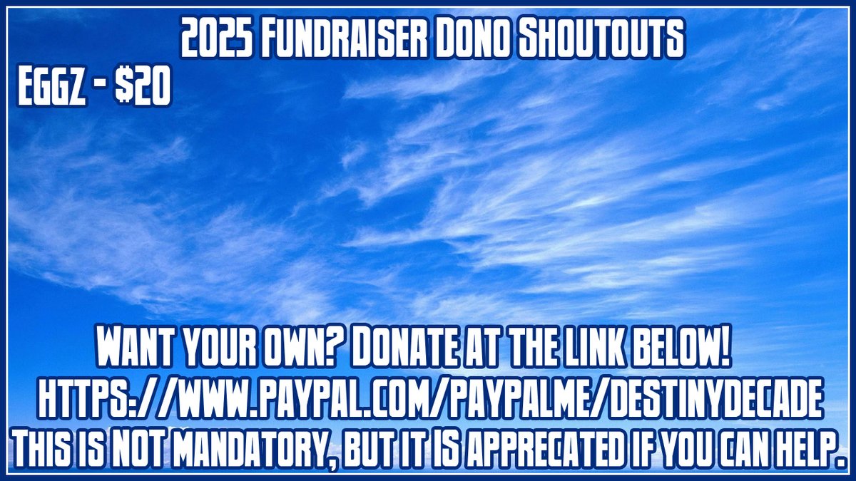 MegamanRA's tweet image. I'm going to keep doing this every day until my goal is reached. I need all the help I can get and I can't stress it enough. I'm raising funds for a new HP Omen laptop. If you want to help, please donate to my PayPal. It helps. #fundraiser #hpomen

paypal.com/paypalme/desti…