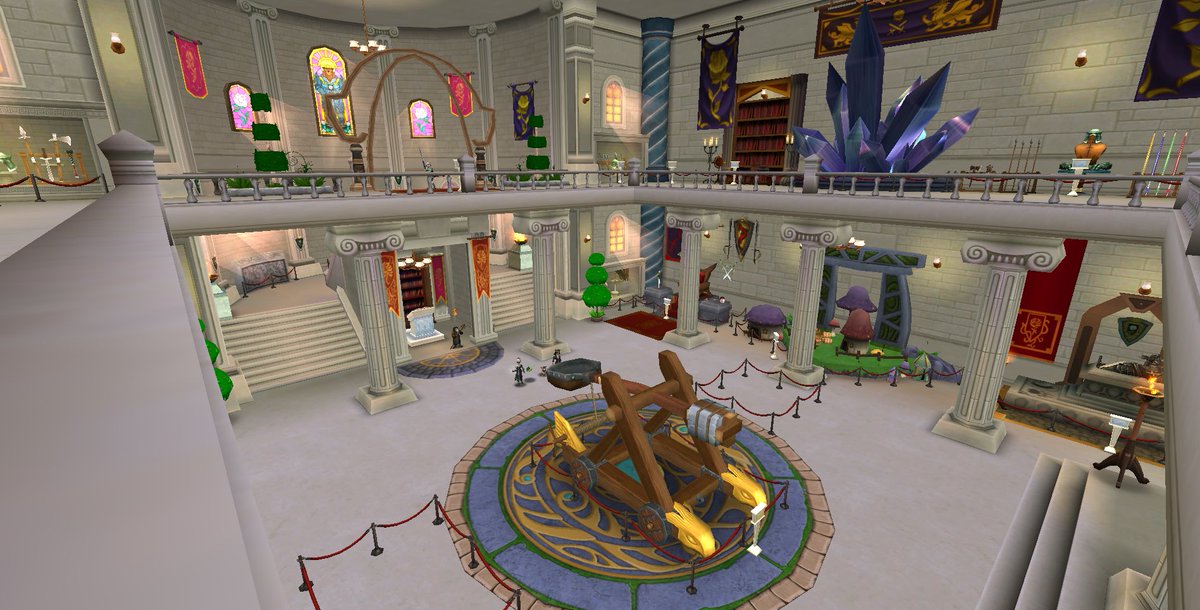 Making awesome progress on our second Avalon museum, only a week after starting from scratch! 🐣💛 

Can’t wait for the khrysalis gallery to come out 😈