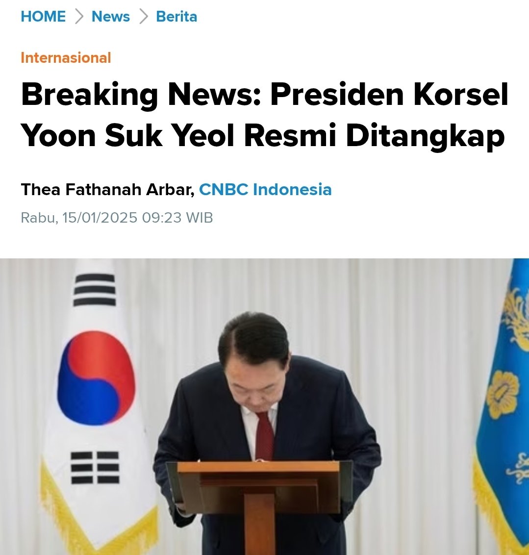 Kok bisa presiden ditangkap???