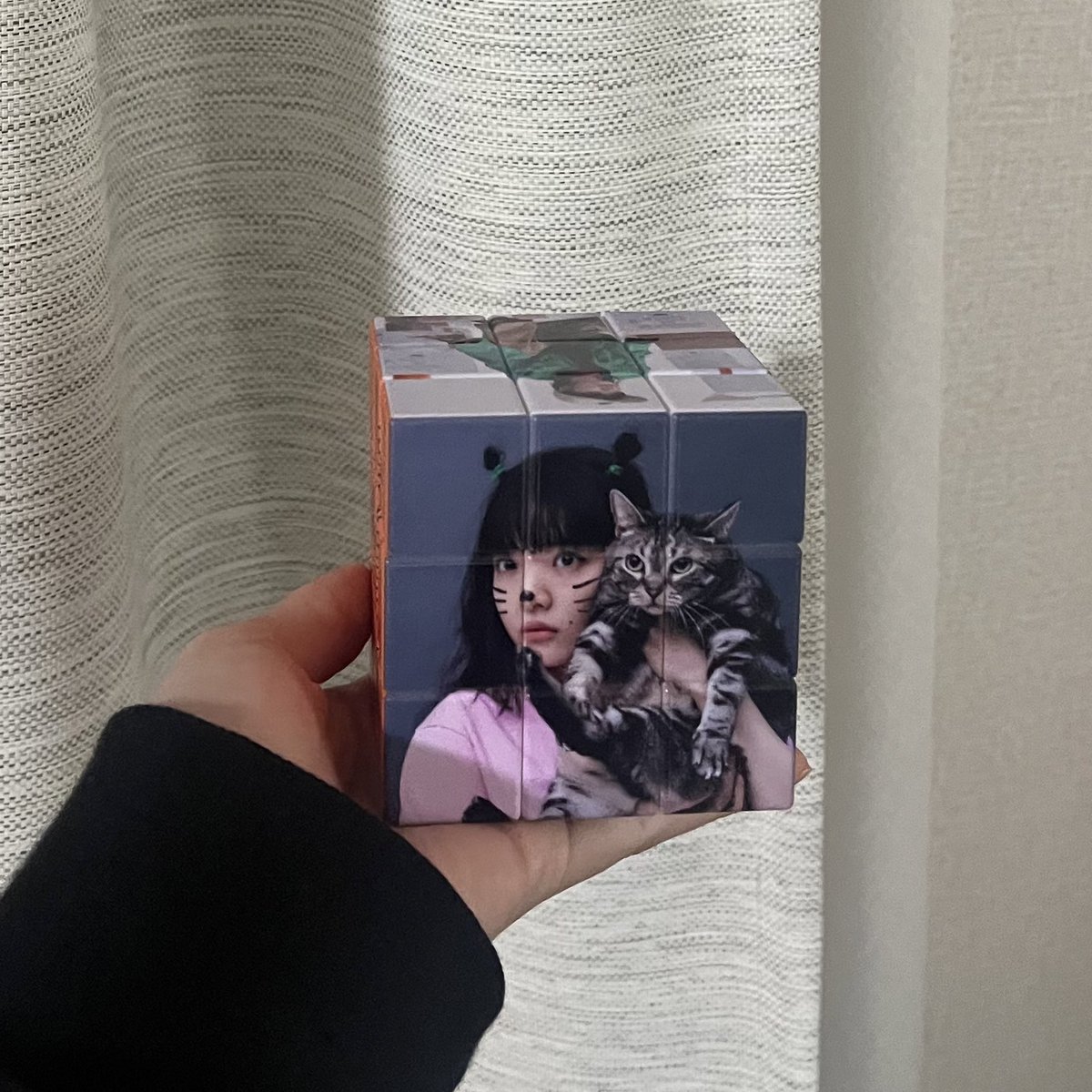 抽選あたったの届いた^ - ^★
かわいい嬉しい大切にする！
あいみょんはルービックキューブできる？？🃏🧊