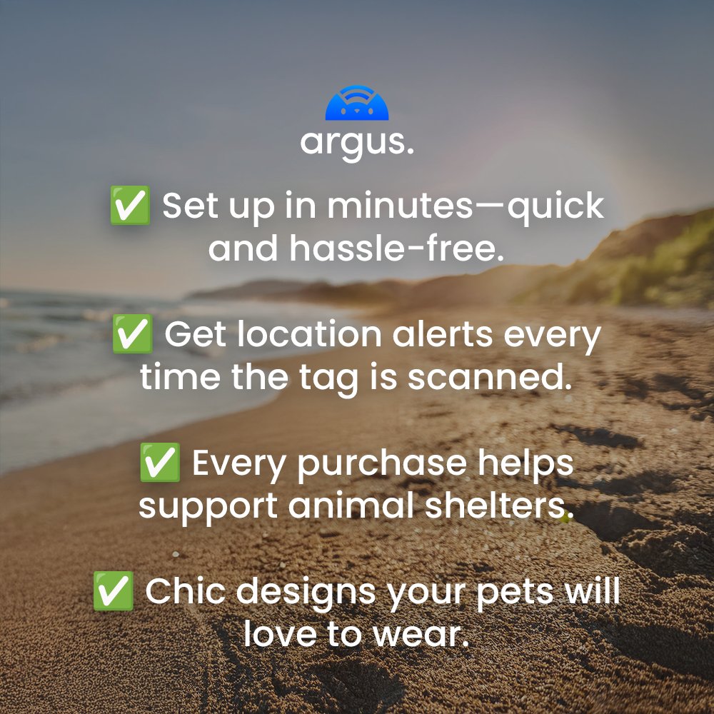 findargus's tweet photo. Discover the Tag Every Pet Deserves
Visit Our Website Today! 💫
https://t.co/jLZEXeYfnI

#dogs  #doglovers  #petlovers  #PetSafety https://t.co/OzQ7QnIefa