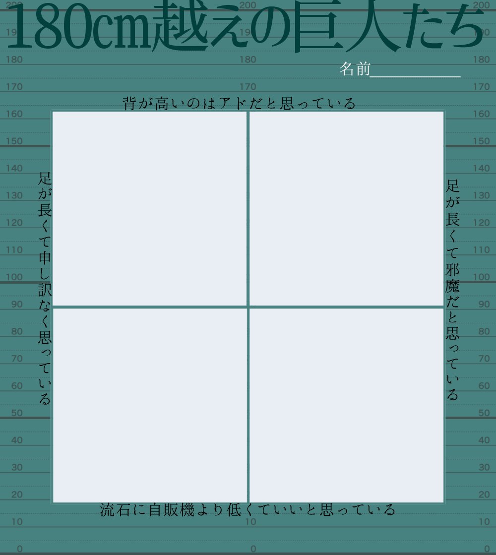 NANTOKA_NISHIKI's tweet photo. フォロワァ！！！！！！！！
※180がとりあえず巨人とすることとします

真ん中に寄るほど気にしたことないひとね https://t.co/ZtDSTCW29t