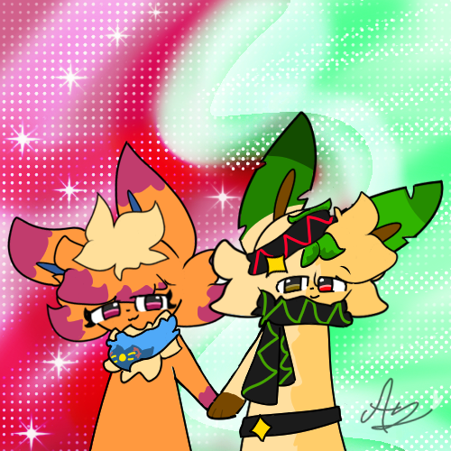 a redraw for a art piece I did back in march 2023