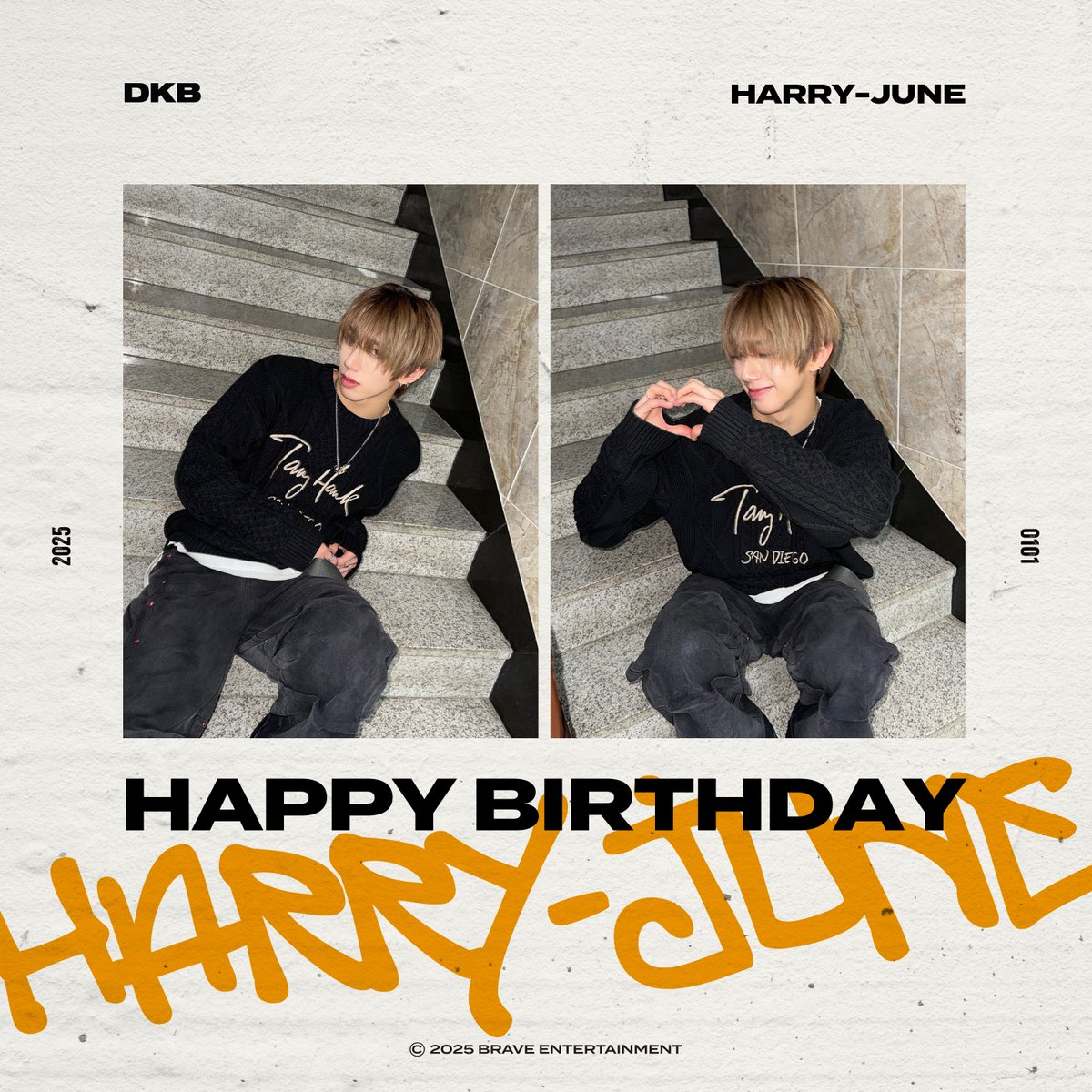 DKB_BRAVE's tweet photo. 2004.01.01
💖ʜᴀᴘᴘʏ ʜᴀʀʀʏ_ᴊᴜɴᴇ ᴅᴀʏ💖

지난 해리준 생일을 위해 준비한 형들의 축하 메시지를 공개합니다🎊

#다크비 #DKB #해리준 #HARRY_JUNE 
#HAPPY_HARRY_JUNE_DAY https://t.co/VTffwzBGh9