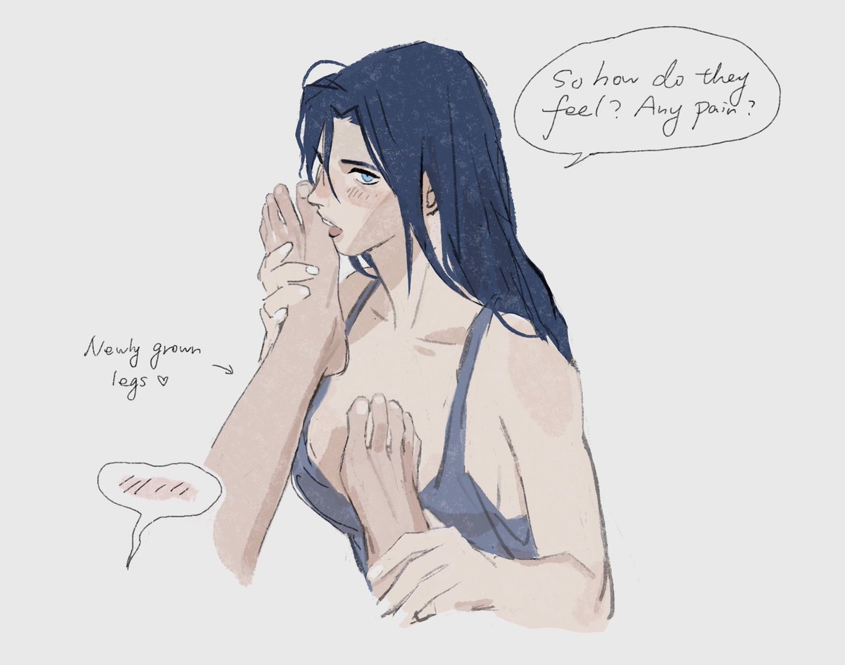 RunHorseRunNSFW's tweet photo. Mermaid AU #caitvi https://t.co/RwZlC4iUPw