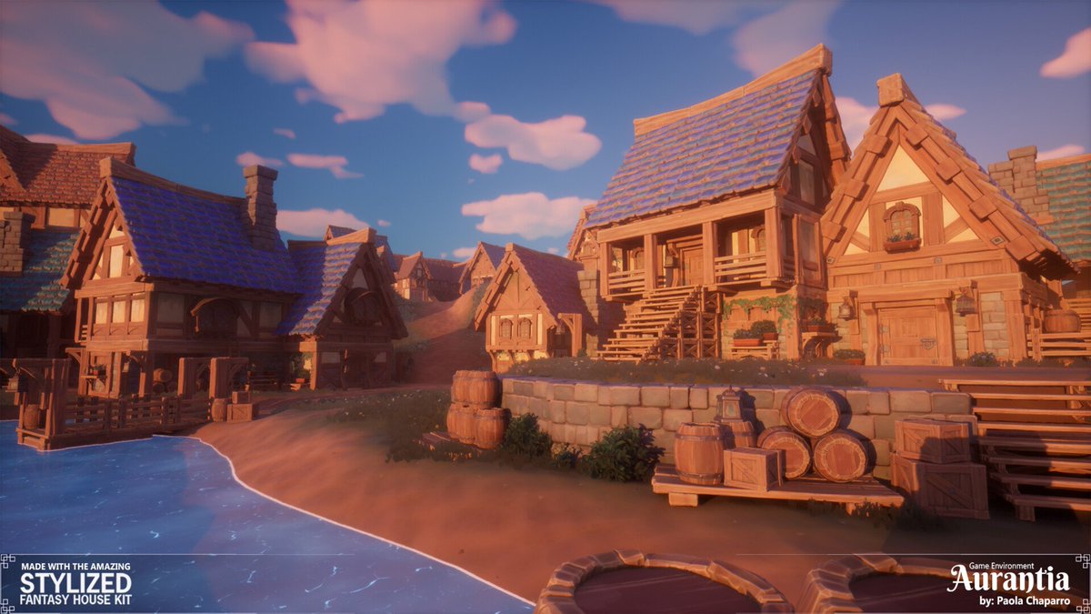 pao_artworks's tweet photo. Happy #PortfolioDay! I'm Paola, 3D Environment Artist from Bogotá, Colombia, and I love bringing stylized, cozy and colorful worlds to life!✨ 

Check out my art here:
🔗https://t.co/zZISgf3UKN

*"Villa del Artesano" is still a WIP😉 https://t.co/MBebtsb0tI