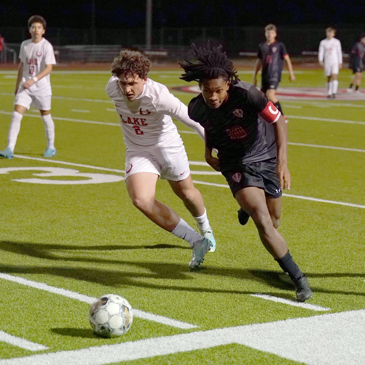 Harker Heights boys soccer (<a href="/HHFCKnights/">HHHS Knights Soccer</a>) hosted Lake Belton on Tuesday night (2-2 draw), the first of two home matches this week for the Knights. #WeAreKISD