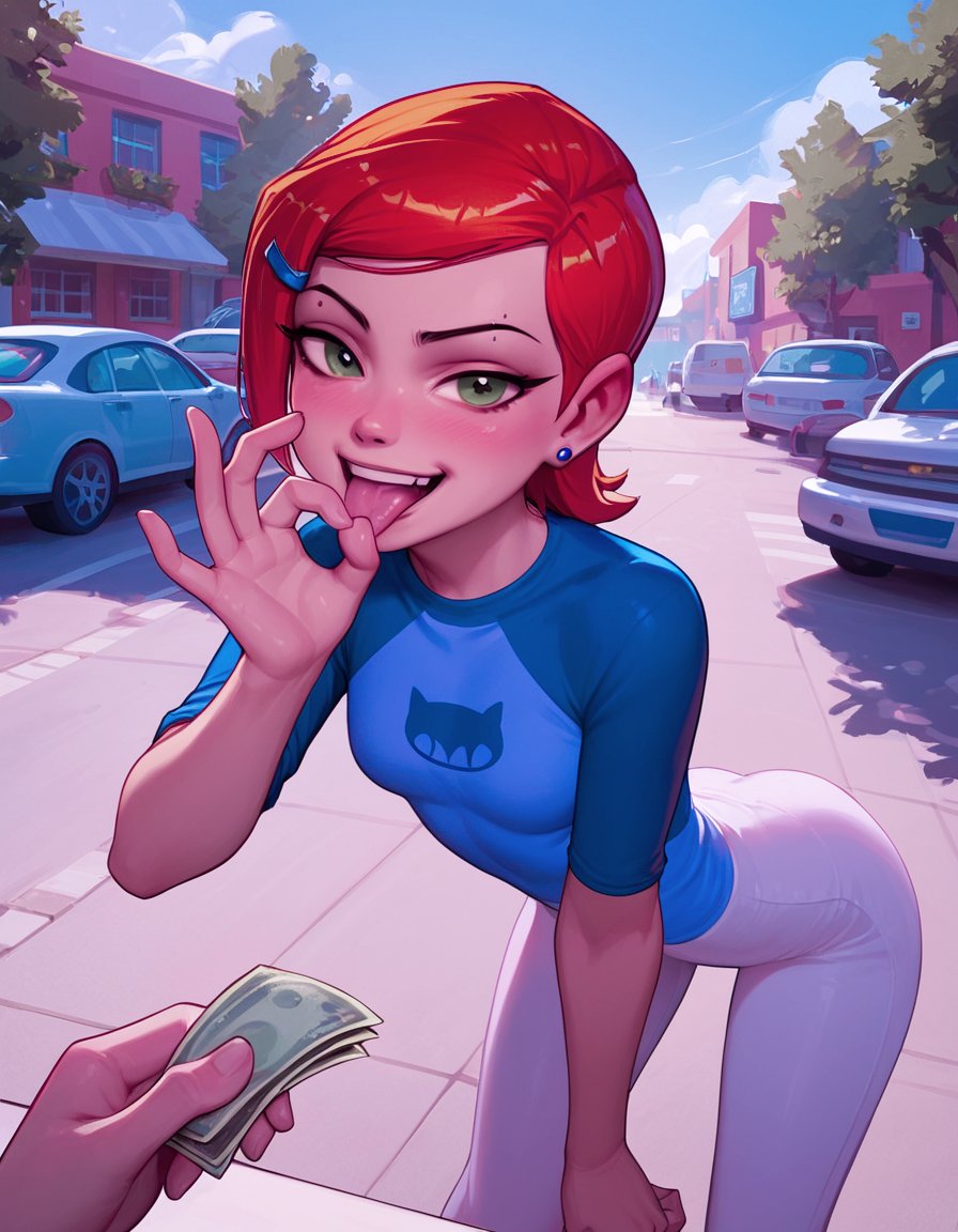 "Hey mister, wanna have a good time? I promise it'll be worth each and every penny~".

#LewdRP