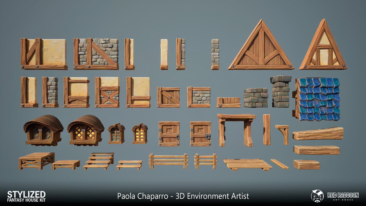 pao_artworks's tweet photo. Happy #PortfolioDay! I'm Paola, 3D Environment Artist from Bogotá, Colombia, and I love bringing stylized, cozy and colorful worlds to life!✨ 

Check out my art here:
🔗https://t.co/zZISgf3UKN

*"Villa del Artesano" is still a WIP😉 https://t.co/MBebtsb0tI