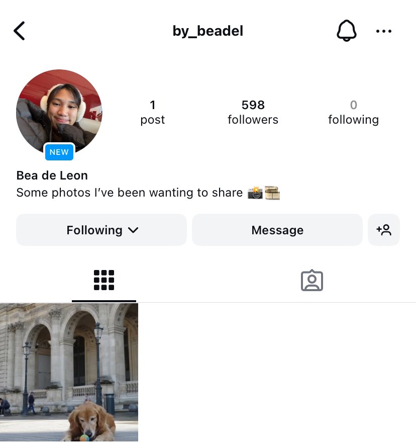 beade14lyf's tweet photo. Beadel finally made a dump account on instagram. We're looking forward to all the random photos you'll share. 📸 Beytography in focus 👀

Follow @by_beadel on IG 🩷 https://t.co/JQL6X6OuKc