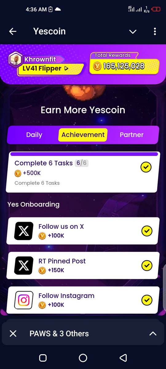 khrownfit's tweet photo. @Yescoin_Fam UQDleaC5mydKQ8ABM9e9WofyGe9DBSBKO4KY5OCP25L7xfZ3 https://t.co/4BwlJZ83x2