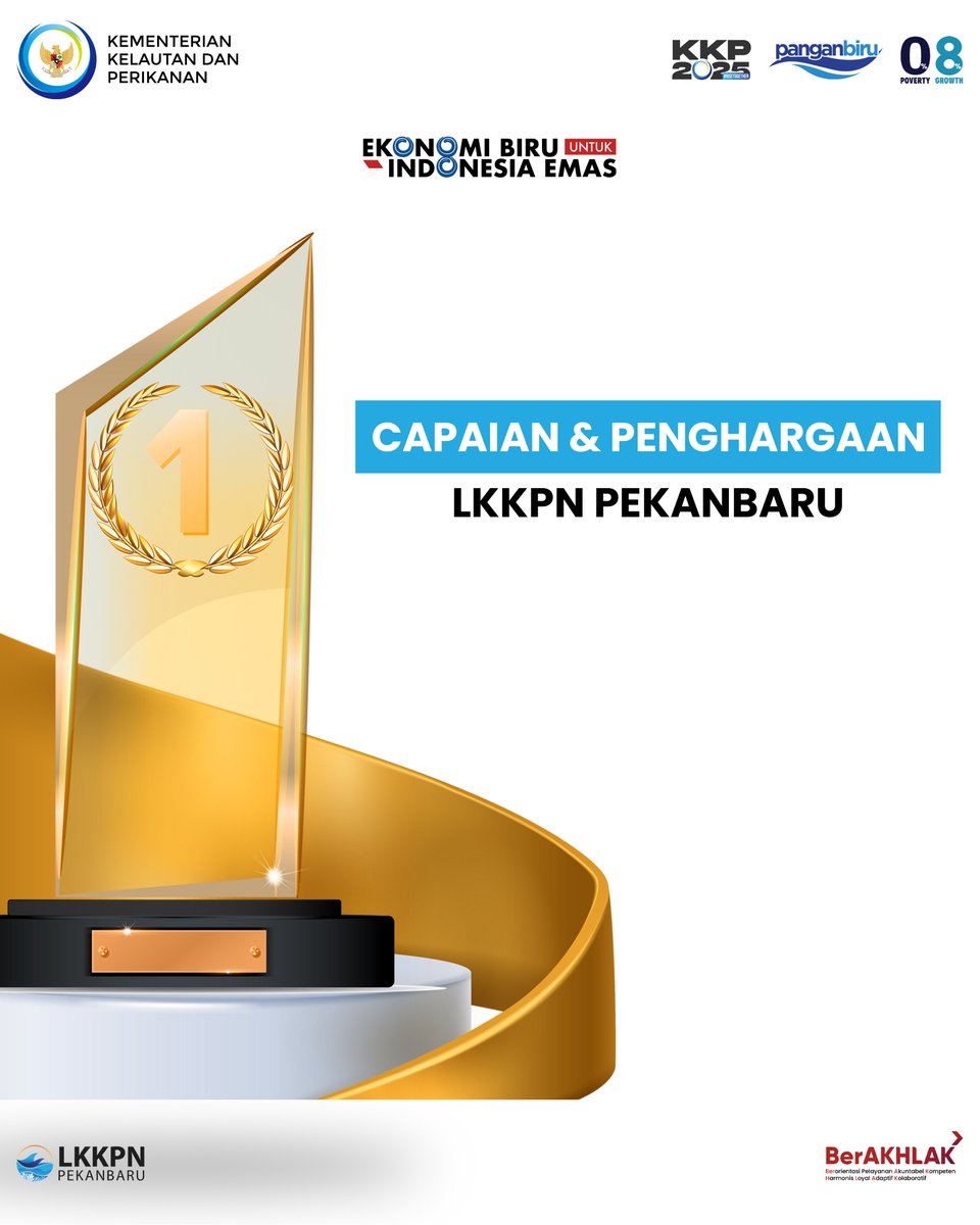 lokapkpekanbaru's tweet photo. Tahun baru, Prestasi baru nih #SahabatBahari!
LKKPN Pekanbaru terima 3 Penghargaan pada Rekonsiliasi Sistem Akuntansi Tingkat Instansi (SAKTI) lingkup Satker UPT DJPKRL.
#CapaianDanPenghargaan #KKPBeyond #KKP #KawasanKonservasi #KKPieh #KKAnambas #DJPKRL #LKKPNPekanbaru https://t.co/m0bNZ2i2Tb