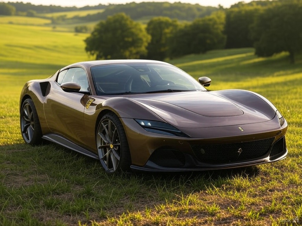 TRADER007__'s tweet photo. Ferrari 12Cilindri: A grand tourer celebrating the V12 engine, revving up to 9500 rpm for a pure driving experience. The roar of 12 cylinders - experience the symphony with the 12Cilindri. #Ferrari12Cilindri #V12Power https://t.co/bd3Zdy7edF
