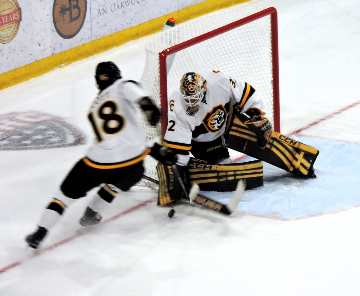 LoriYoder2's tweet photo. @MusserCarsen You did a fantastic job in net tonight.  Unfortunate the score didn't end up on the Tigers side.  Way better effort by the team tonight.  Hope to see you in net more often! https://t.co/2fBbr6LdVW