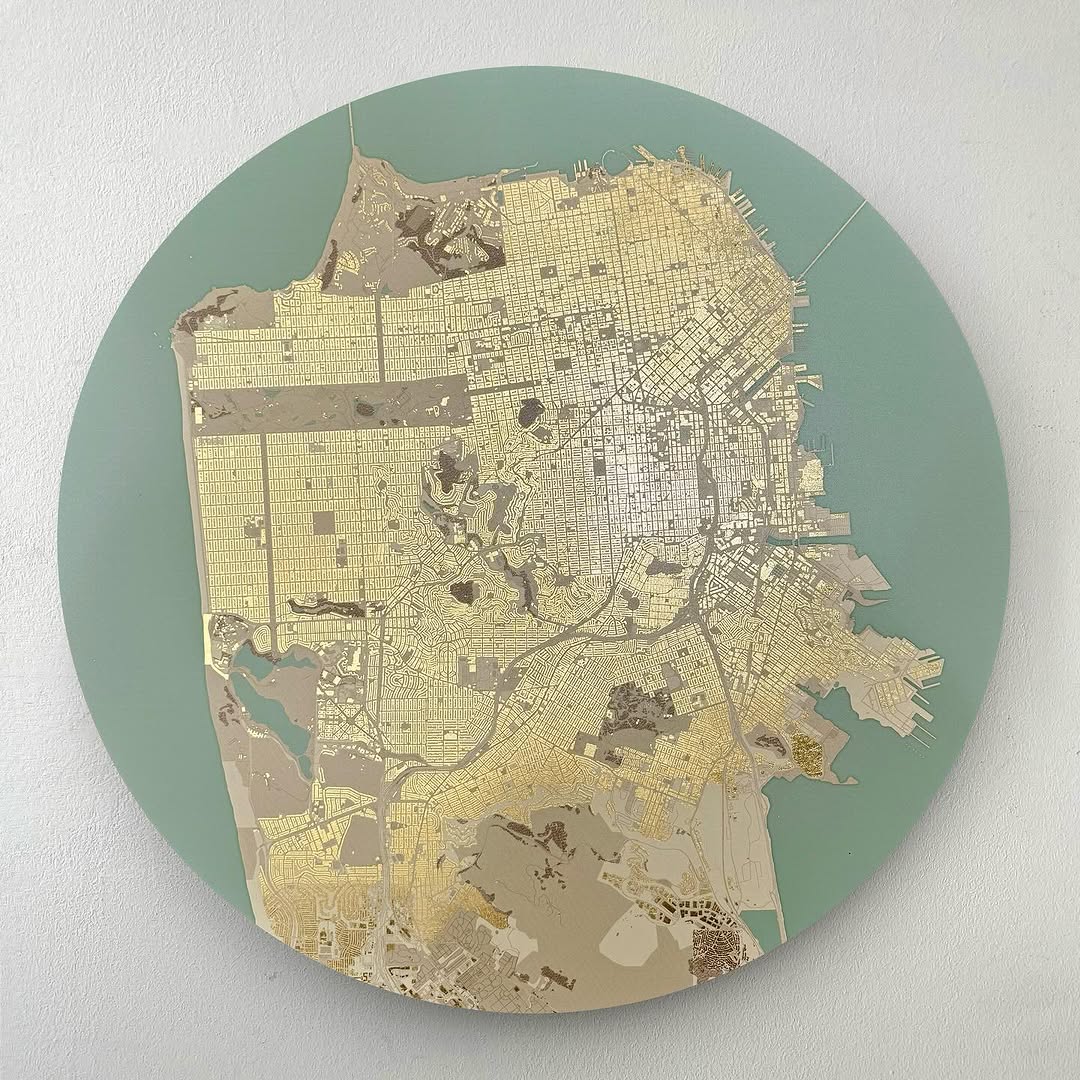 GoldLeafSupply's tweet photo. ✨ Client Spotlight ✨

Since 2010 ewandavideason has been transforming reality into stunning abstract art. We share with you his latest masterpiece: Sacred City San Francisco.

Learn more 👉 https://t.co/zlKvOc2lHV https://t.co/AV5823pbOI