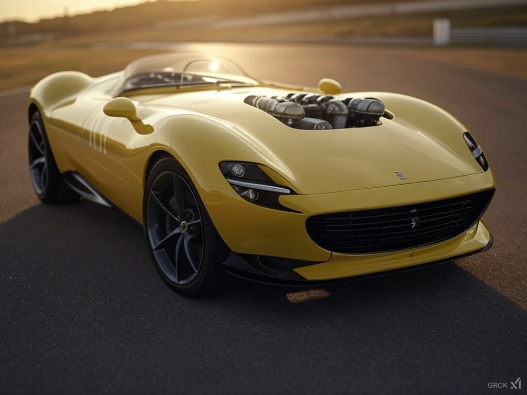 TRADER007__'s tweet photo. Ferrari Monza SP1/SP2: Icona series models inspired by barchetta style, powered by a V12, celebrating Ferrari's racing heritage. Step back in time with the Monza SP1/SP2. Pure Ferrari heritage. #FerrariMonza #V12Barchetta https://t.co/SOREViRGJM