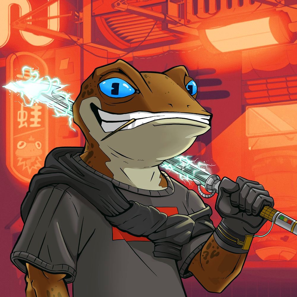 Why I’m bullish on <a href="/AndyRewNFT/">Andy | (!FF)</a> and the <a href="/CyberFrogsNFT/">Cyber Frogs (!FF)</a> team.

De-rugged the project after facing skepticism in the space. 

Instead of taking the funds and running, they funded development themselves for 2 years, showing full commitment 

They made a raise of $300k, which was
