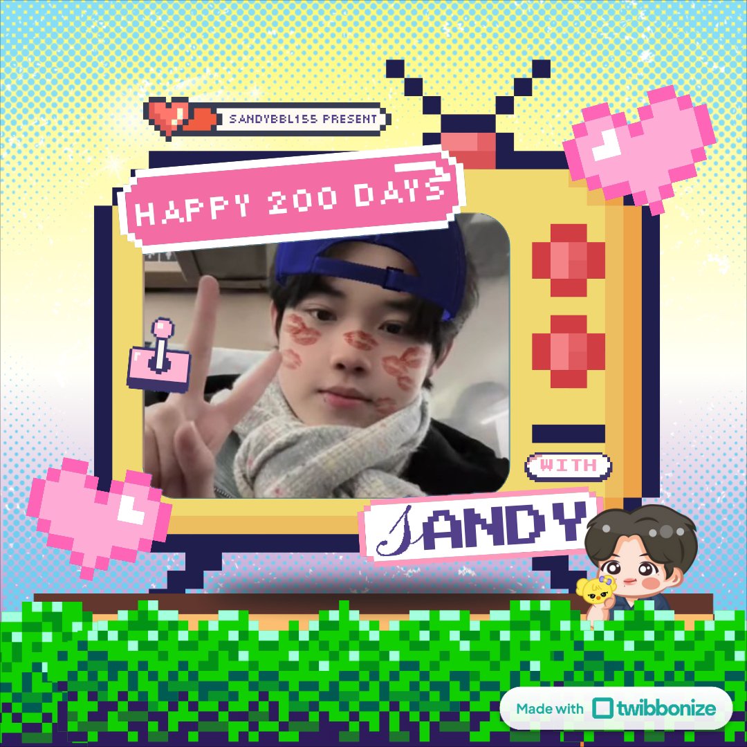 flawerisss_'s tweet photo. (semoga blm telat hehe)
Happy 200 days with Sandy guyss๐ฅณ๐ฅณ
Thank you sennn for everything, especially thank you for always appreciate Sandyours ๐ฅน๐ค
Let's grow together yawwโจ
#200DaysWithSandy #sandyourheart https://t.co/w8qW3yl4B4