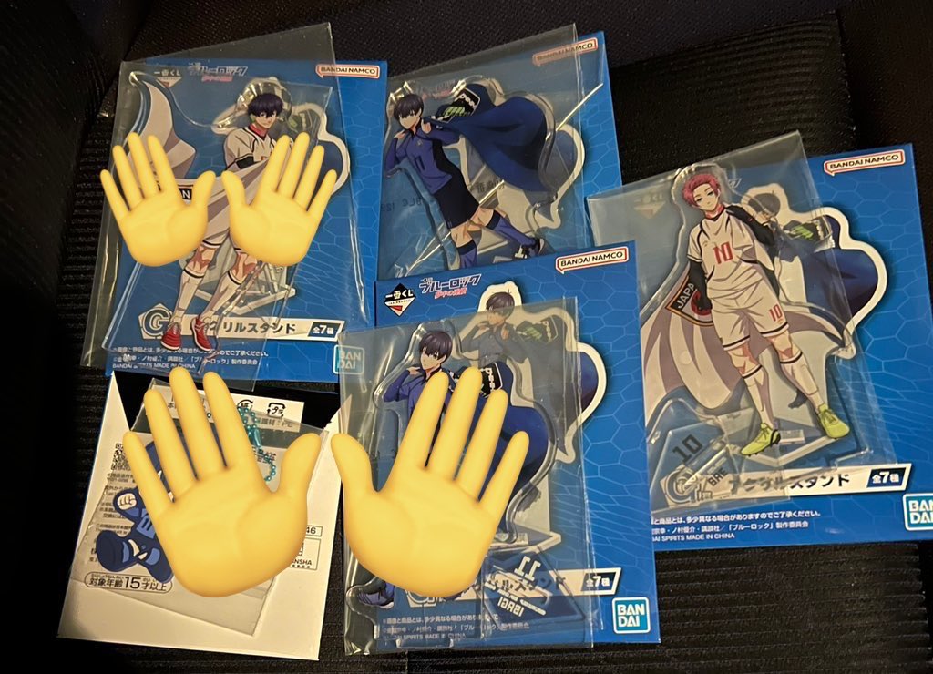 【交換】 ブルーロック ブルロ 一番くじ 夢中の連鎖 

譲 → G賞 糸師冴

求 → G賞 糸師凛

新潟市内手渡しor郵送
IDは後ほど添付させて頂きます。
ピンポイントで難しいとは思いますが、検索からもお気軽にお声がけください。