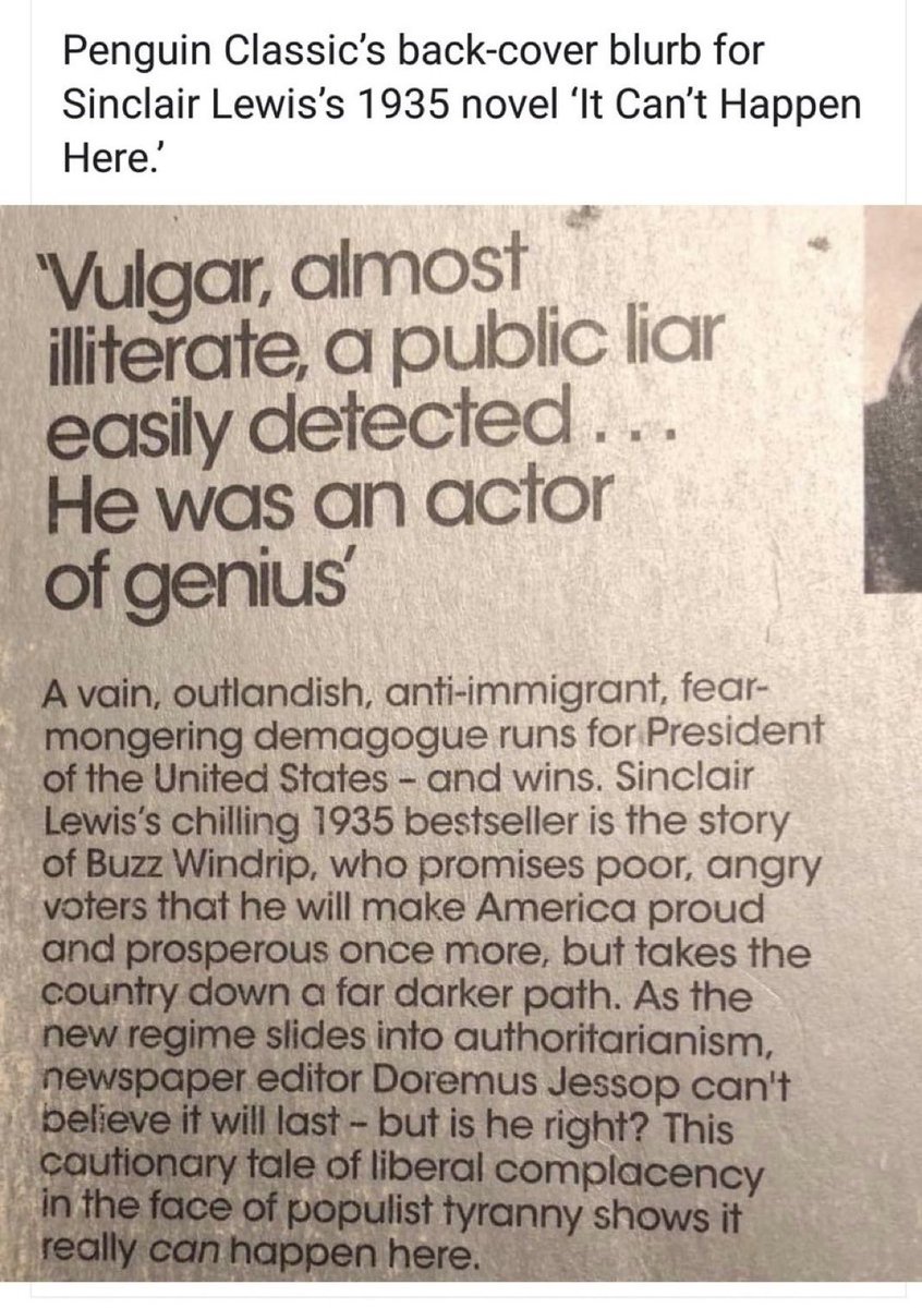 SmelOdiesOG's tweet image. Interesting. Another Sinclair Lewis.