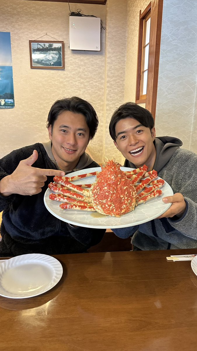 人生初のタカアシガニ🦀😍 あなたは、食べた事ある！？ 今日も旅する