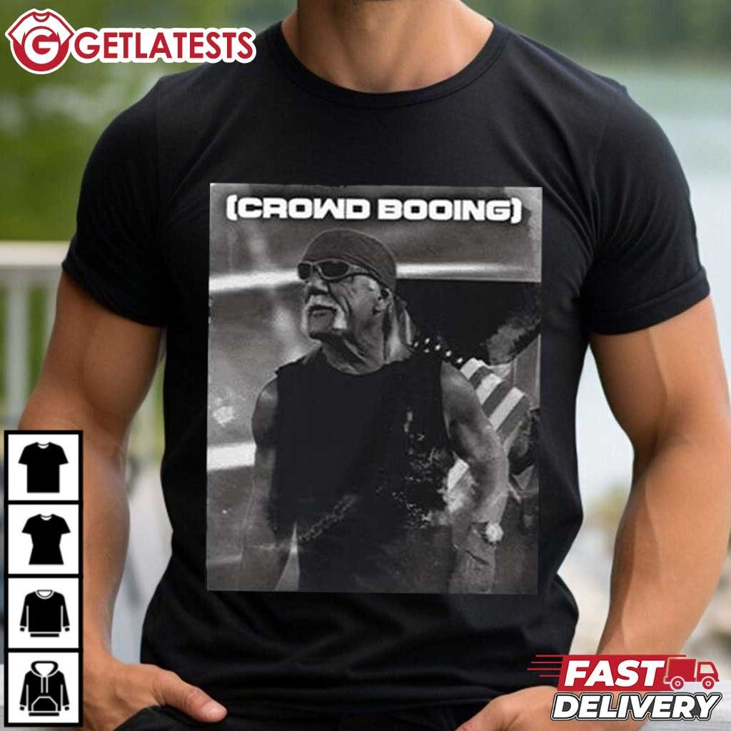 MichelleWa55181's tweet image. Hulk Hogan Crowd Booing T-Shirt #HulkHogan #CrowdBooing #Getlatests getlatests.com/product/hulk-h…