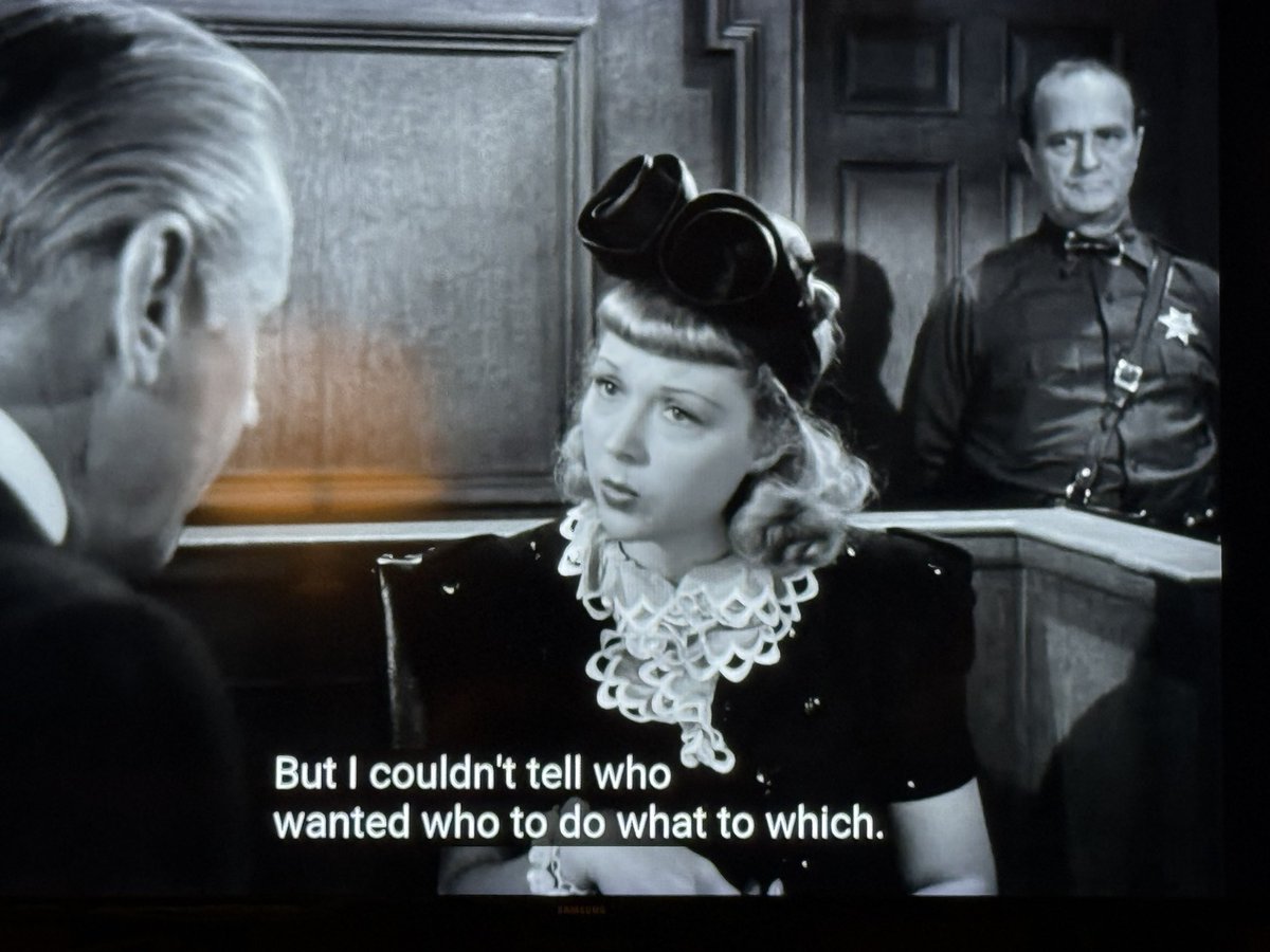 Condimentgrrl's tweet photo. She is my Queen. #TCMParty #TheyDriveByNight https://t.co/ebHBrej3Cg