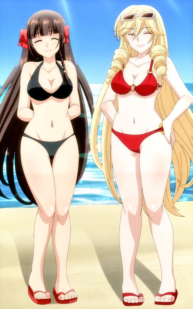 Ecchi_Empire's tweet photo. Jodi and Princess Scarlet 
🔥🔥😤

(Source)
* I'm a Noble on the Brink of Ruin, So I Might as Well Try Mastering Magic * https://t.co/HbUcA19rFy