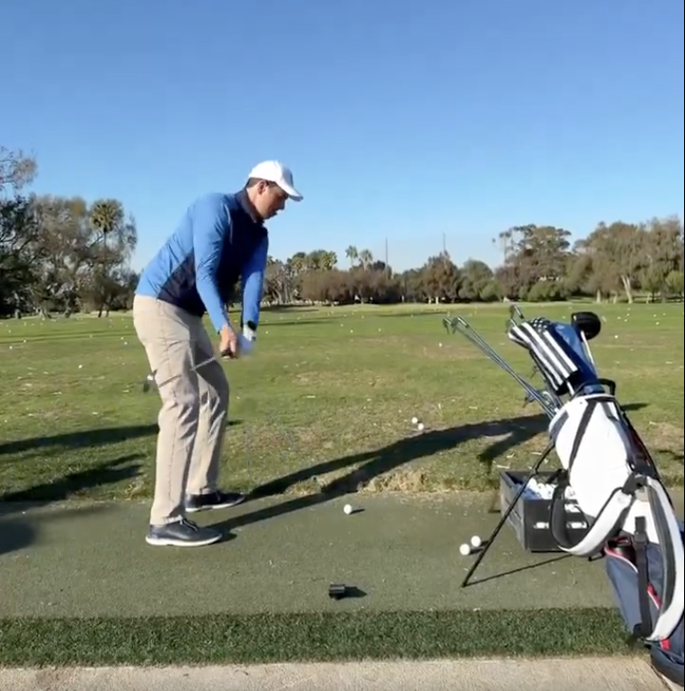 roundtripdelay's tweet photo. @HedgeFundTips it looks pretty good! you might want to try to keep the club a little more inside on the takeaway. I think myself "straight back and up" Compare your hands/club angle to the GOAT during mid-takeaway https://t.co/LuWnXYsuiS