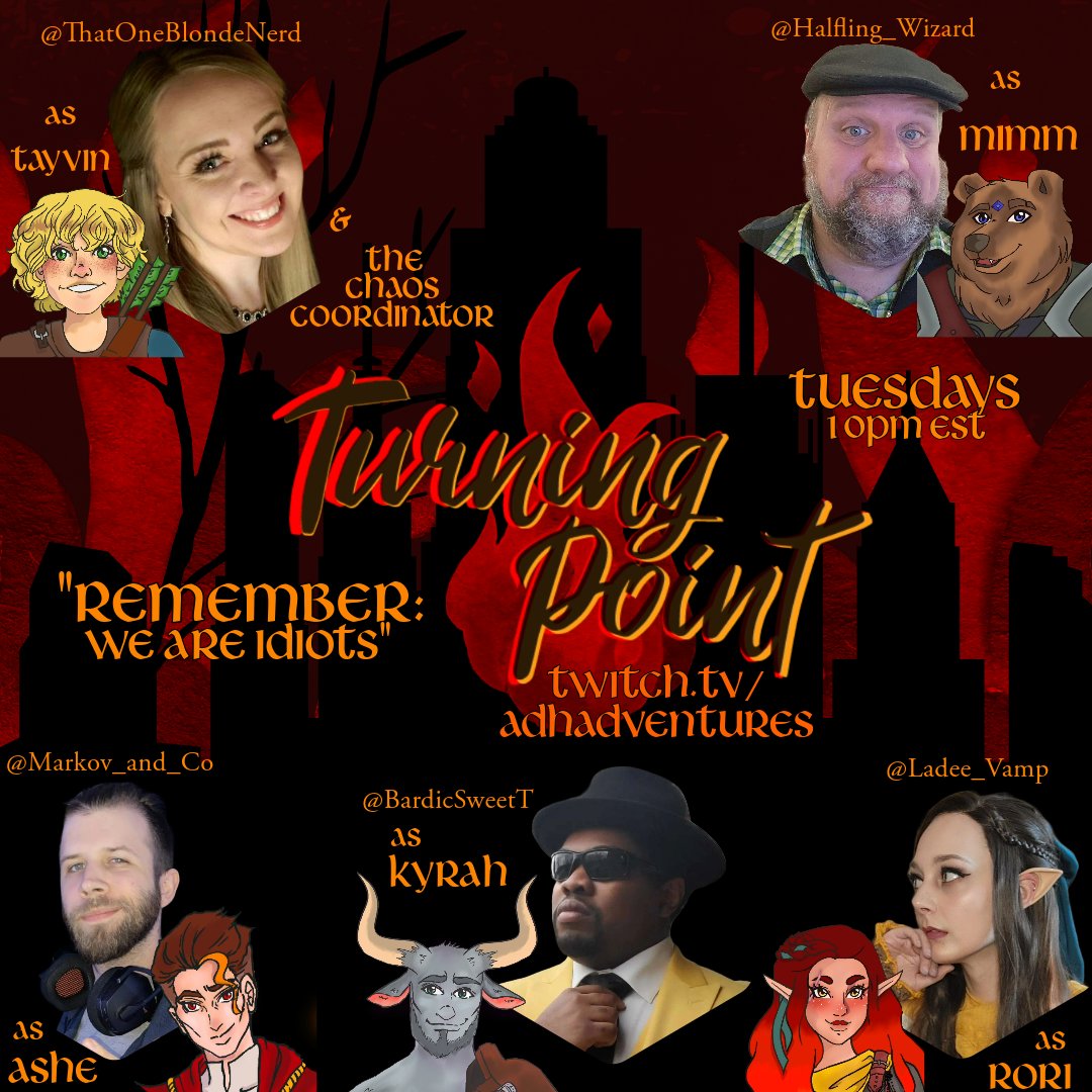 Tonight our barbarian &amp; their new paladin princess friend are about to have a very fun showdown in the "fight ring"!

Who will win? Find out now on twitch.tv/adhadventures!
#dungeonsanddragons