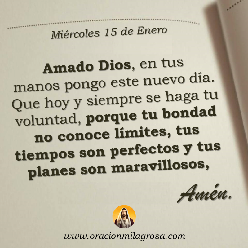 oracion_milagro's tweet photo. Oración para el miércoles 15 de enero de 2025: https://t.co/PKlqAOPrQN