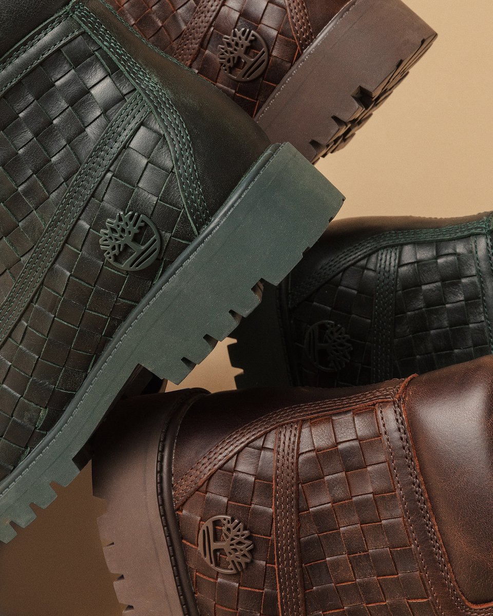 Timberland Premium 6-Inch "Woven Leather" Boots 😮‍💨