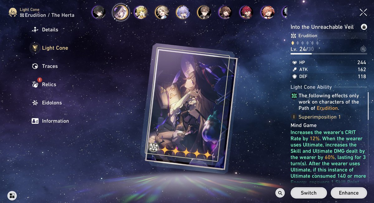 CrystaJem's tweet photo. first 10 pull, first draw from it, on 5 pity, then winning 50/50 TWICE 😳💜 https://t.co/ob7jqLm6d4