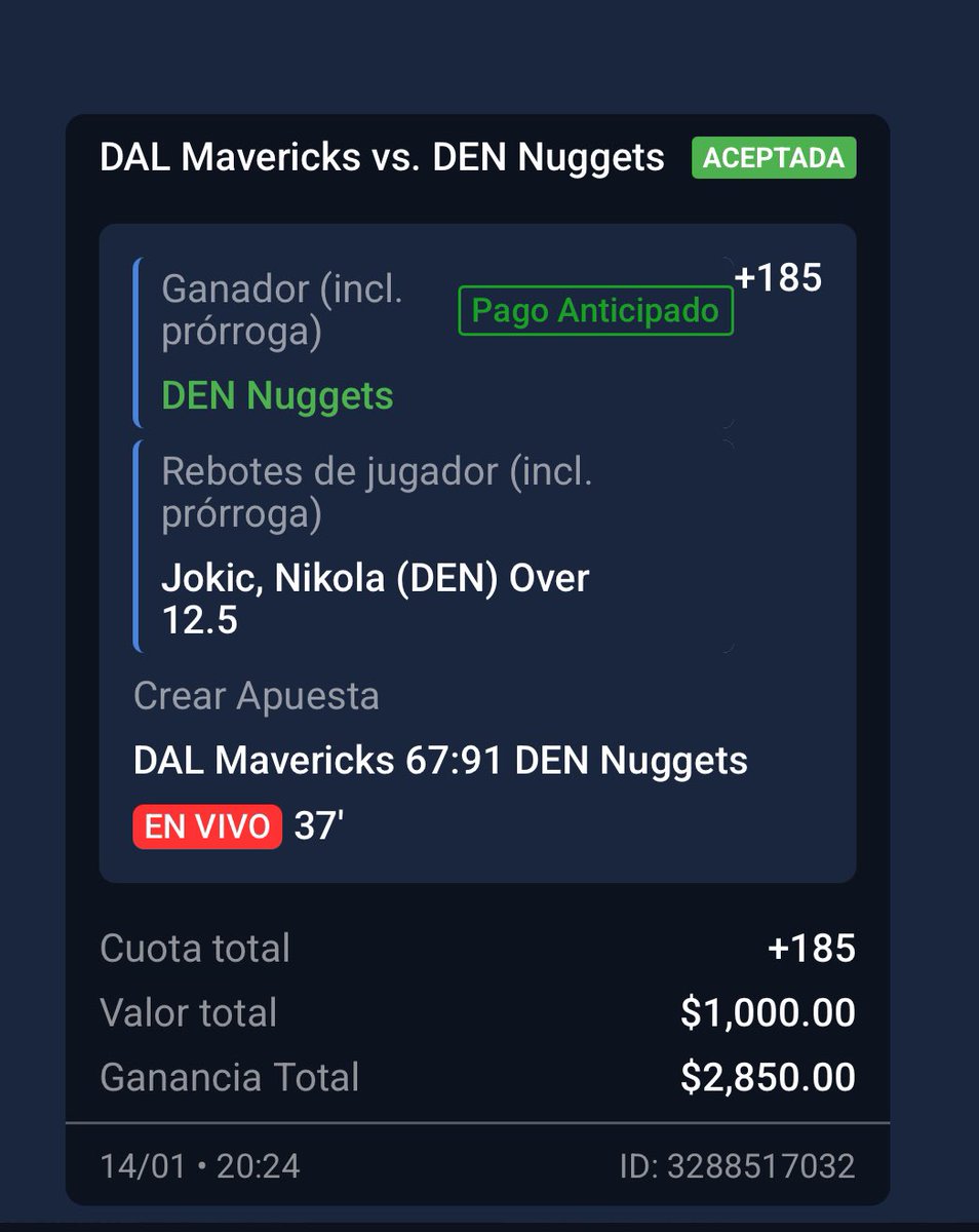 Ludopickss's tweet photo. Se sufrió por la diferencia en el marcador pero nos terminó regalando una de más, gracias jokic 😮��💨 https://t.co/he8RWFOmEU
