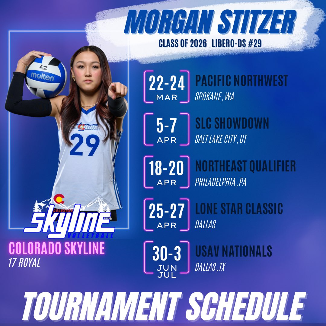 MorganStitzer's tweet image. Excited for club volleyball season!