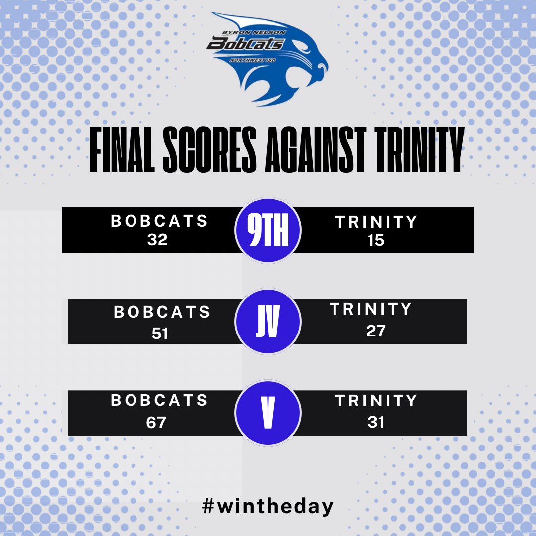 Byron Nelson Girls Basketball (@bnhsgbasketball) on Twitter photo Get the brooms out! 🧹🧹🧹Your Lady Bobcats got the sweep today against Trinity. Varsity is now is 10-0 in district!🐾💙#wintheday
<a href="/tracie412/">Coach TRobb</a> <a href="/coachbfoster/">B. Foster</a> <a href="/Coach_Reeves28/">Bryan Reeves</a> <a href="/ByronNelsonHigh/">Byron Nelson HS</a> <a href="/NISDAthletics/">NISD Athletics</a> <a href="/dfwvarsity/">dfw varsity</a> <a href="/Gosset41/">Brian Gosset</a> <a href="/DMNGregRiddle/">Greg Riddle</a> <a href="/DfwSpot/">Girls Basketball Report</a> Get the brooms out! 🧹🧹🧹Your Lady Bobcats got the sweep today against Trinity. Varsity is now is 10-0 in district!🐾💙#wintheday
<a href="/tracie412/">Coach TRobb</a> <a href="/coachbfoster/">B. Foster</a> <a href="/Coach_Reeves28/">Bryan Reeves</a> <a href="/ByronNelsonHigh/">Byron Nelson HS</a> <a href="/NISDAthletics/">NISD Athletics</a> <a href="/dfwvarsity/">dfw varsity</a> <a href="/Gosset41/">Brian Gosset</a> <a href="/DMNGregRiddle/">Greg Riddle</a> <a href="/DfwSpot/">Girls Basketball Report</a>