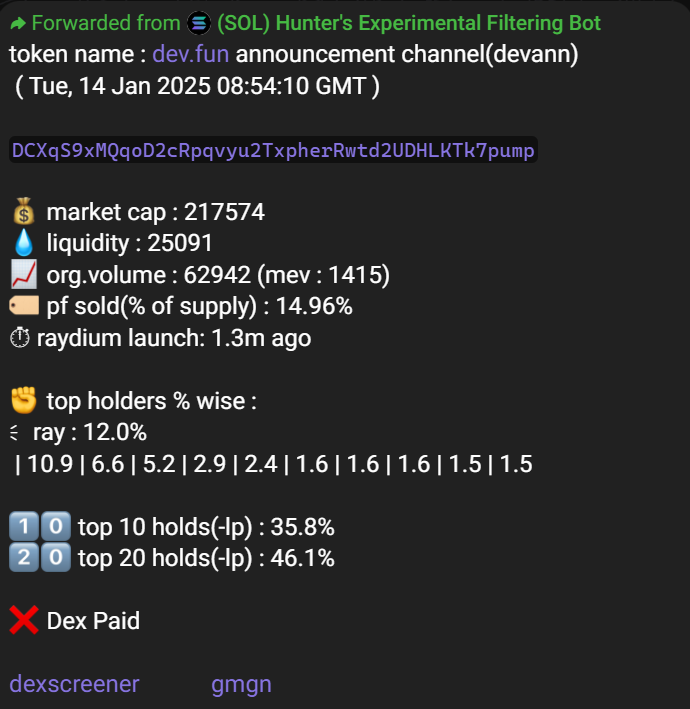 thehunterbaker's tweet photo. last 24h bot performance
$devann $ovo $ww $buidl $omni $dwain $goatye $tana $maaa $orca $fatty #pixieai $rhun #gintonic $jarvis $mochi $agm $kot $scrnx $angela #codergf $rsi $sfc $celb $byte $titan $irs $ers $lock
bot updates : https://t.co/EAEvgXXsRK
not financial advice! https://t.co/JrDizngRh8