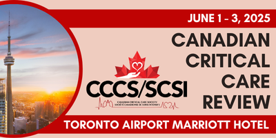 As a proud Committee member of the Canadian Critical Care Review, I am looking forward to attending #CCCR2025! Join us in Toronto on June 1-3, 2025! Follow <a href="/CritCareSociety/">Canadian Critical Care Society</a> for updates and announcements.
