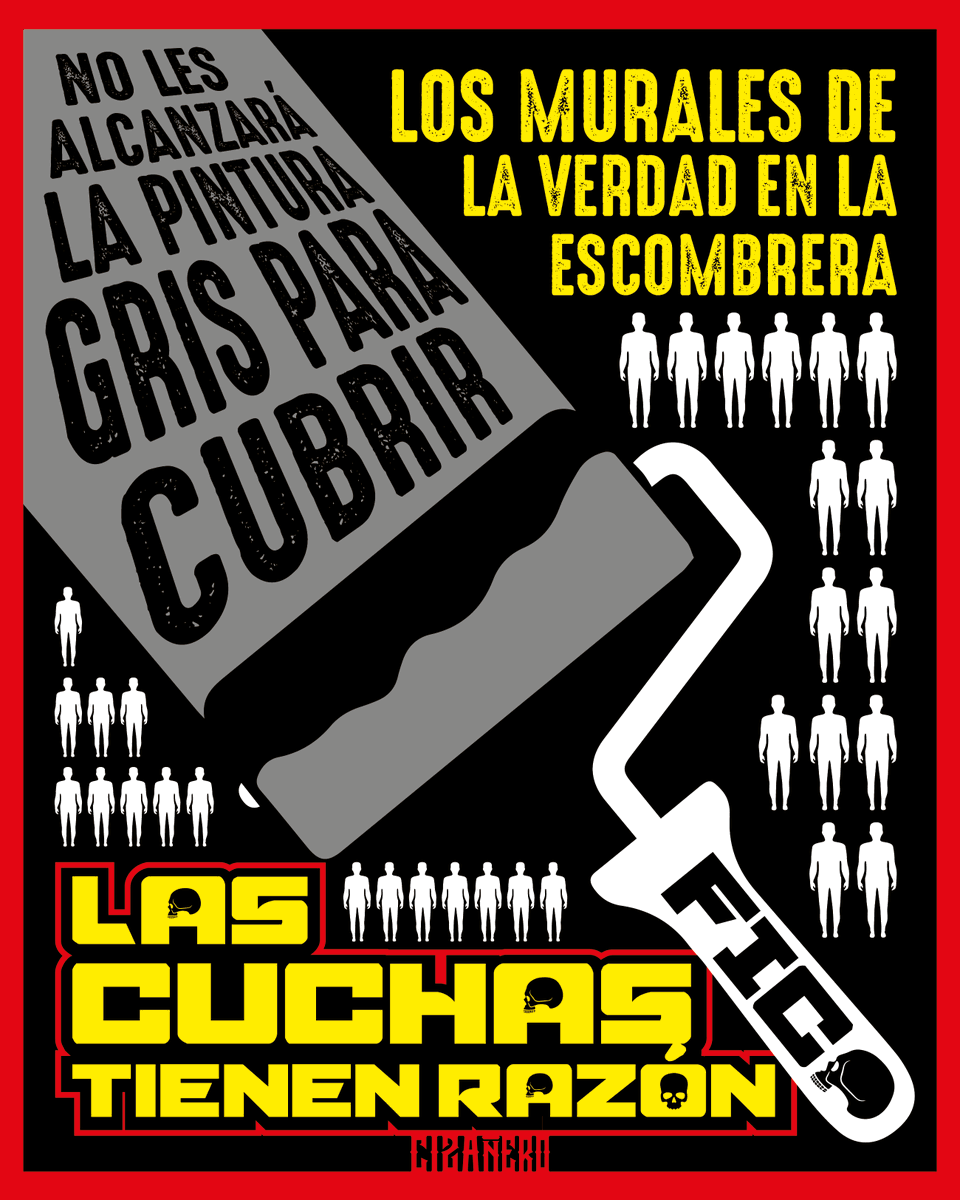 Cizanaparatodos's tweet photo. No les alcanzará la pintura gris para cubrir los murales de la verdad en La Escombrera. Las cuchas tienen razón. https://t.co/n4RNFmFb6w