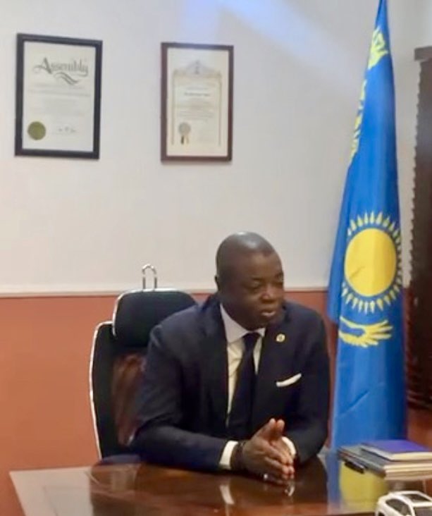 realMalikAdo's tweet photo. It is great to see that the Presidents of Kazakhstan and Nigeria have finally had the long overdue meeting and hopefully the first of many interactions between the Largest economy in Central Asia and the Largest economy in Africa. 

🇰🇿🇳🇬 https://t.co/OWQhkhQATT