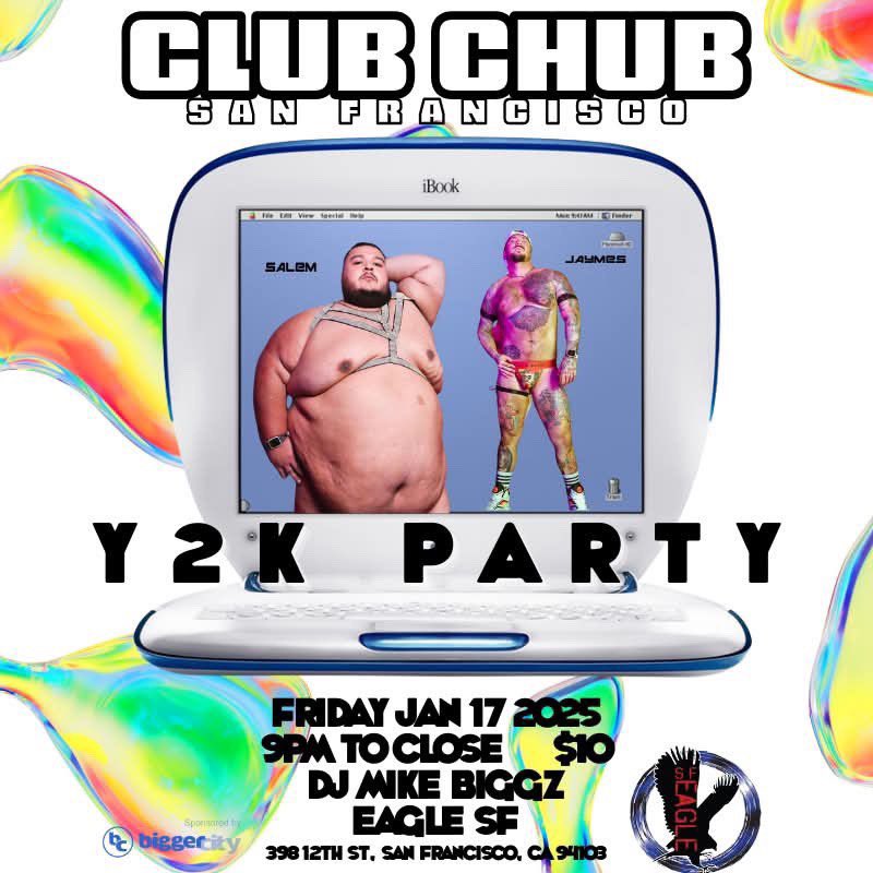 See you Friday San Francisco for club chub ( <a href="/ChubUsa/">Club Chub (Cannonball Bash)</a>) at the <a href="/sfeaglebar/">SF Eagle Bar</a> 😈🤪