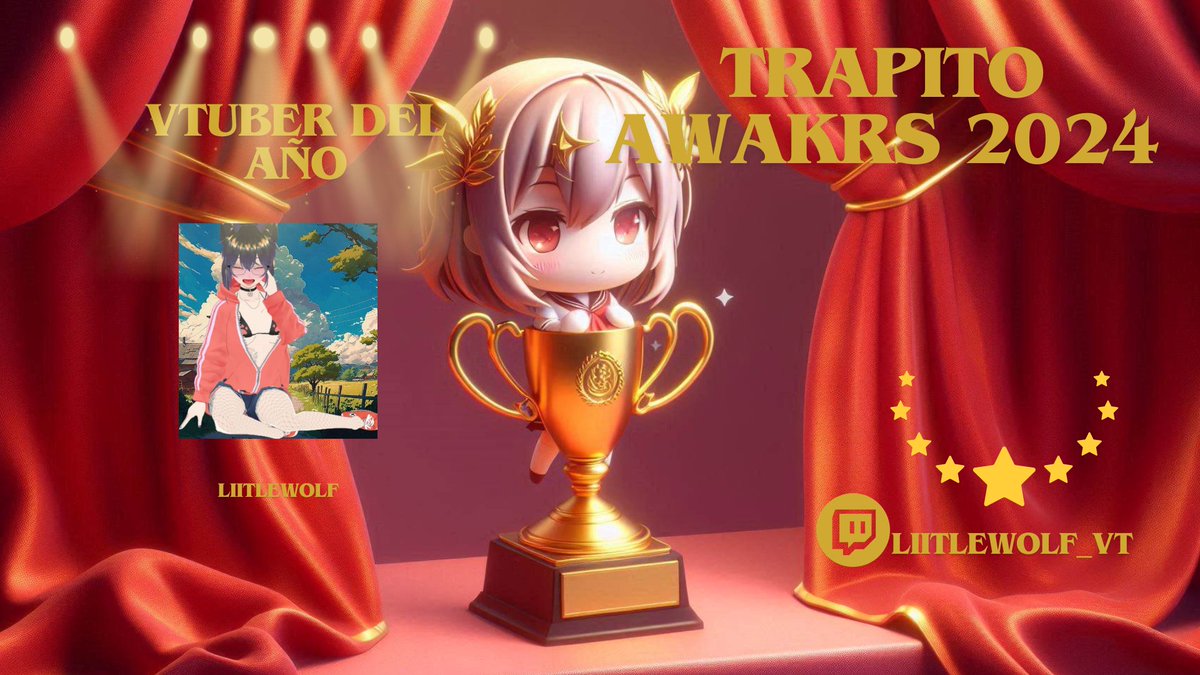 trapitoawarkz's tweet photo. Por tener unas gravedades tan reales y ser la mejor vtuber de todos los tiempos muchas felicidades @liitlewolf_vt https://t.co/0LI5UDasFx