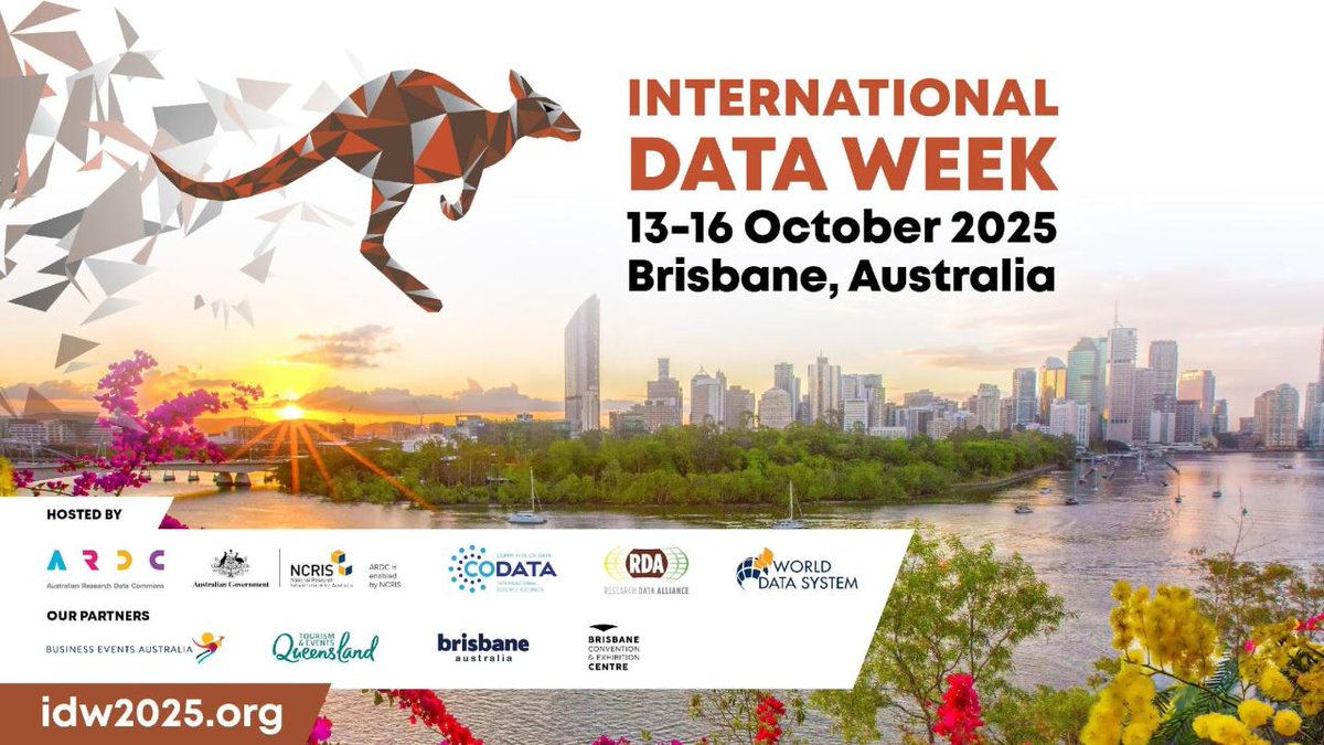 Call for Sessions, Presentations, and Posters: SciDataCon 2025, part of IDW 2025
codata.org/call-for-sessi…
#codata #FAIRdata #OpenScience #datascience #opendata