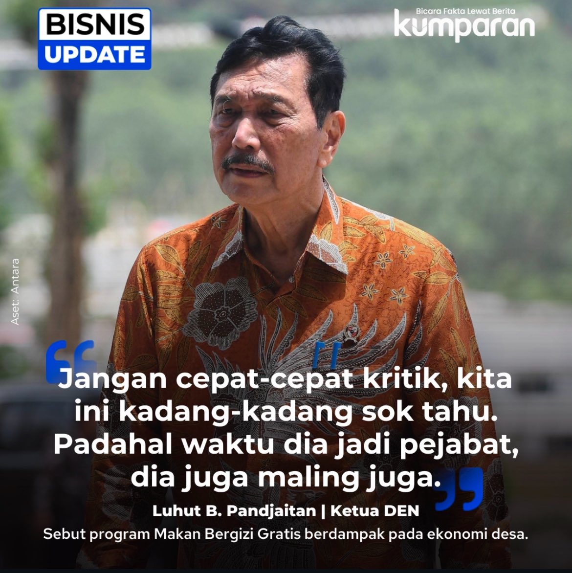 “Dia juga maling juga”, yang berarti???