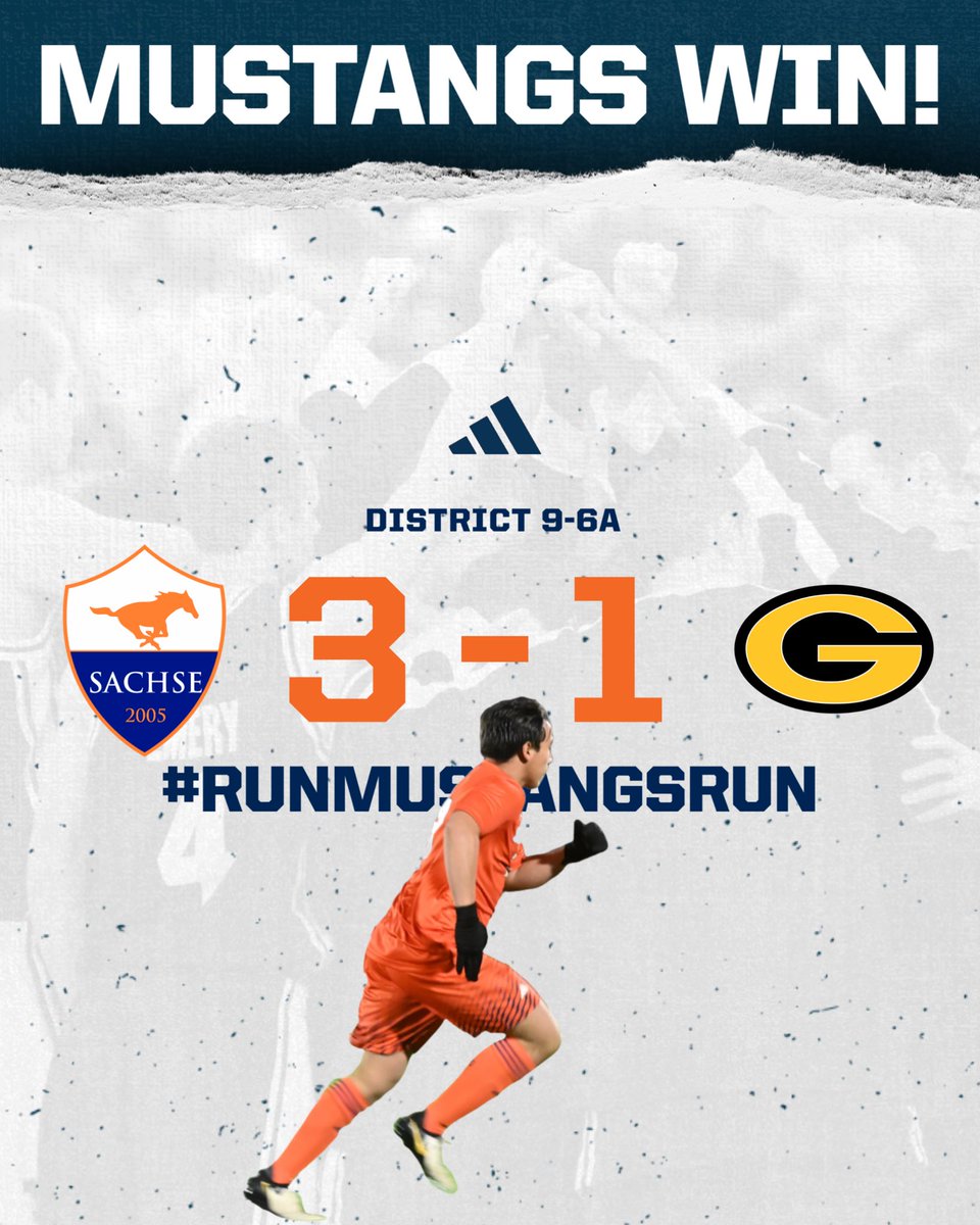 Sachse High School Boys Soccer (@sachsehs_soccer) on Twitter photo Great night for the Mustangs! 🧹🧹🧹
JV2 wins 4-1 vs Frisco Emerson
JV wins 5-2 vs Garland
<a href="/SHS_Mustangs/">Sachse High School 🎓</a> <a href="/dfwvarsity/">dfw varsity</a> <a href="/ihss_dfw/">DFW Inside High School Sports</a>
<a href="/HSwfaa/">WFAA HS Sports</a> <a href="/TheSachseNews/">The Sachse News</a> <a href="/SportsDayHS/">SportsDayHS</a> Great night for the Mustangs! 🧹🧹🧹
JV2 wins 4-1 vs Frisco Emerson
JV wins 5-2 vs Garland
<a href="/SHS_Mustangs/">Sachse High School 🎓</a> <a href="/dfwvarsity/">dfw varsity</a> <a href="/ihss_dfw/">DFW Inside High School Sports</a>
<a href="/HSwfaa/">WFAA HS Sports</a> <a href="/TheSachseNews/">The Sachse News</a> <a href="/SportsDayHS/">SportsDayHS</a>